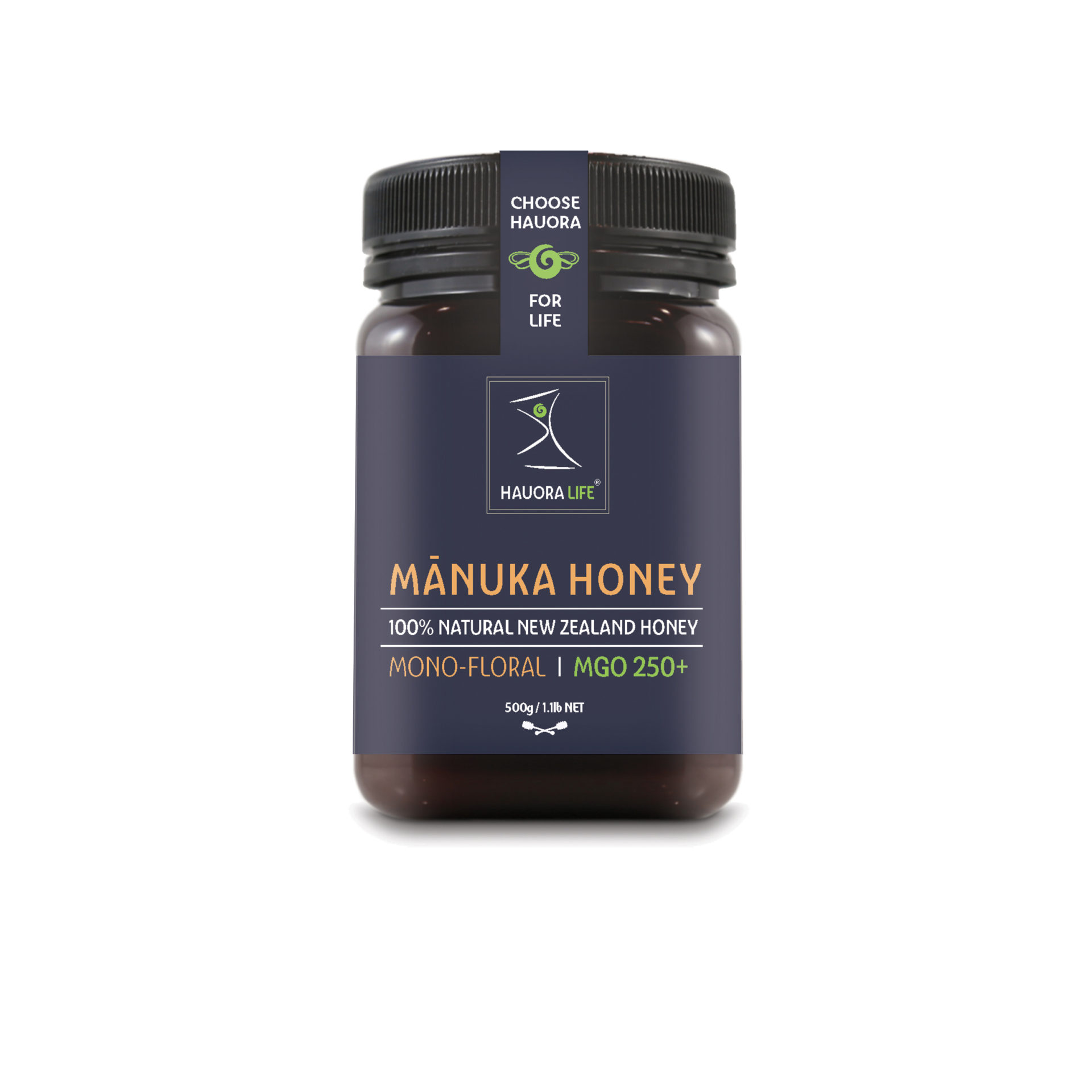 Manuka Honey MGO 250+ 500g - Hauora Life